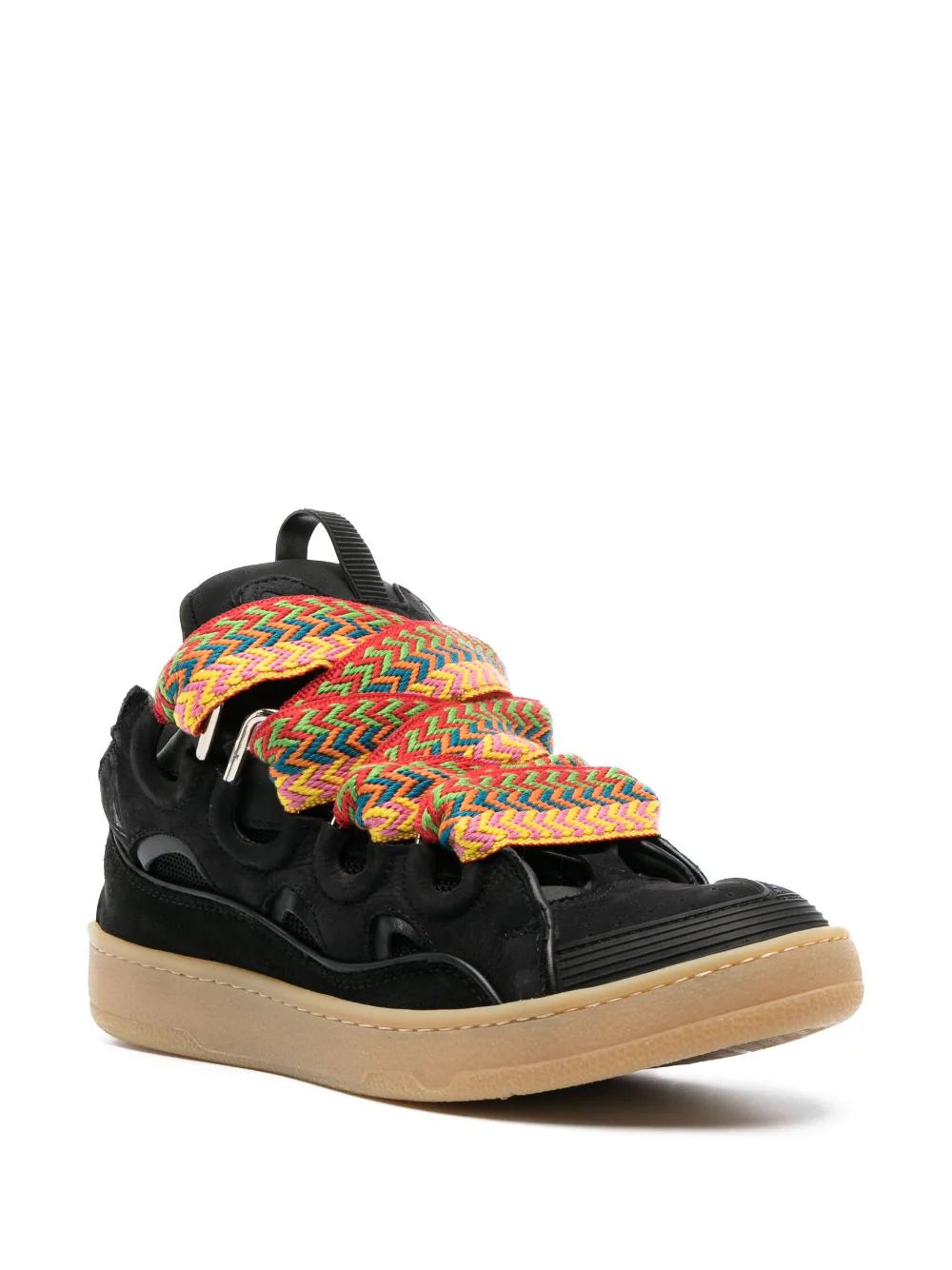 Lanvin - Sneakers Curb in pelle - Black