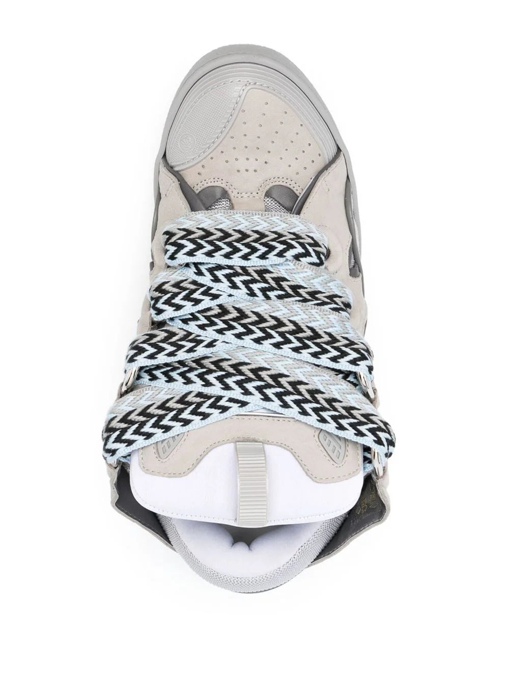 Lanvin - Sneakers Curb in pelle chunky - Grey
