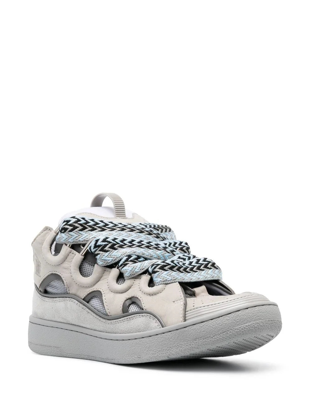 Lanvin - Sneakers Curb in pelle chunky - Grey