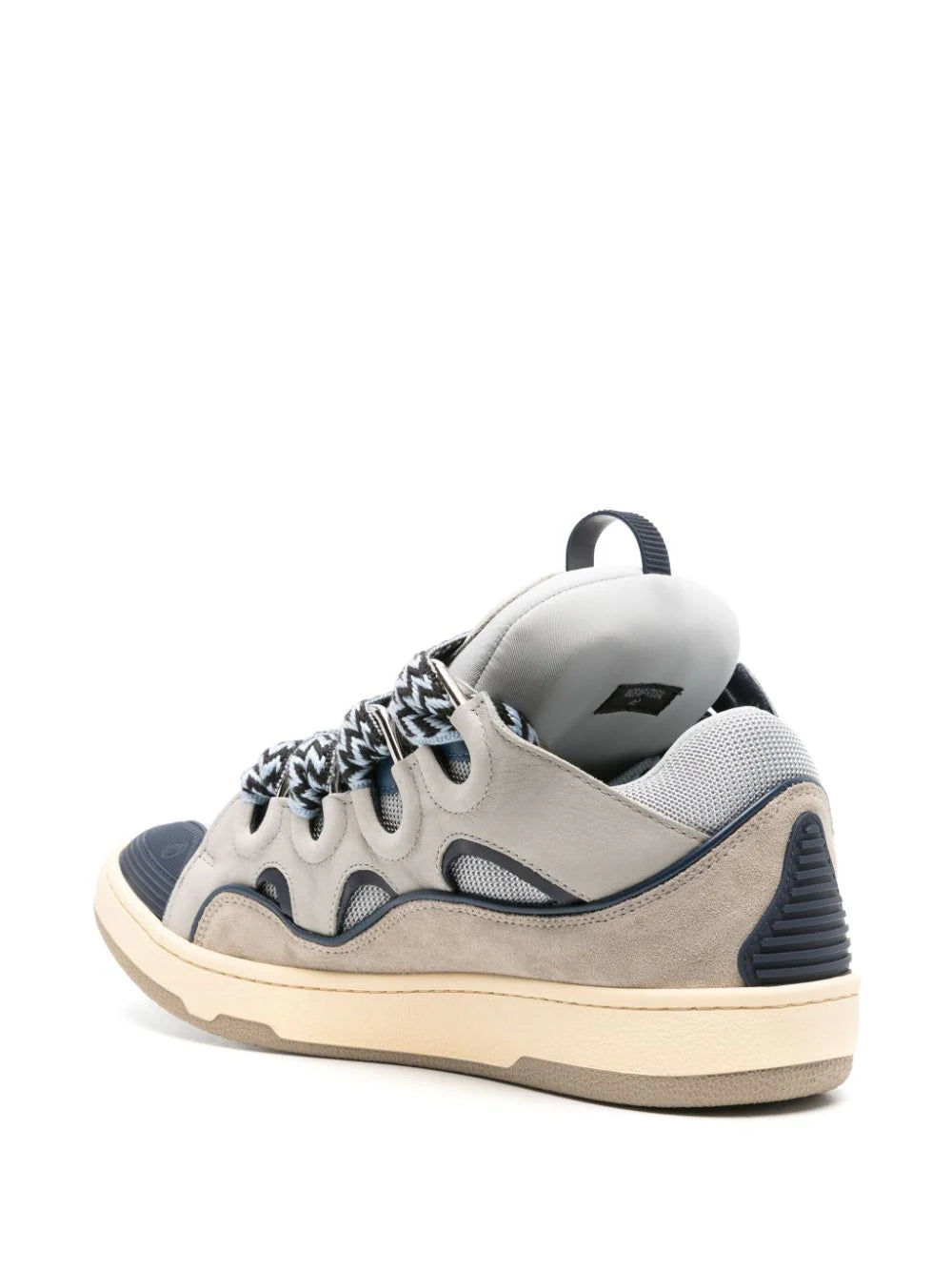 Lanvin - Sneakers Curb in pelle - Sails/Blue