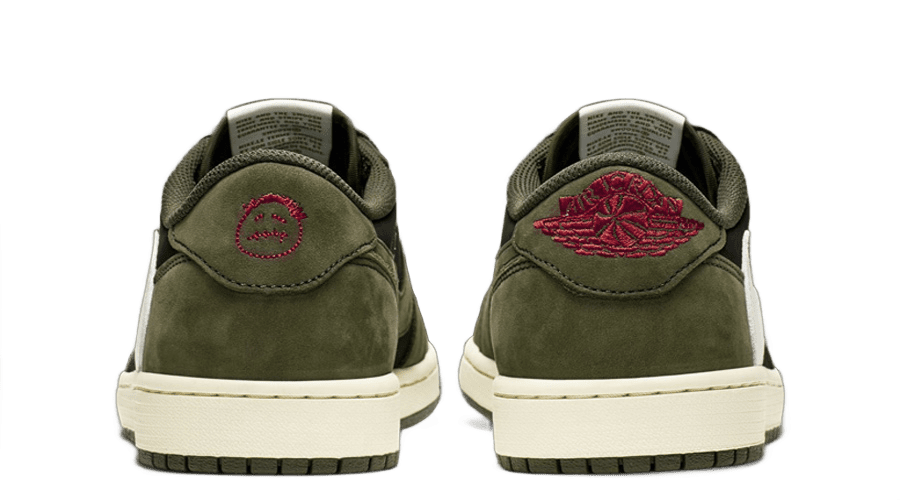 Air Jordan 1 Travis Scott Low - Black Olive
