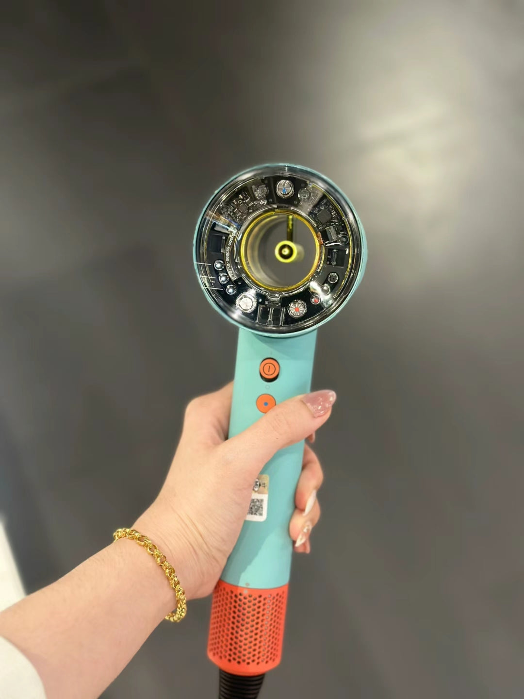 Dyson Supersonic - Nural&#x2122; (acquamarina/tangerine) Ultima tecnologia