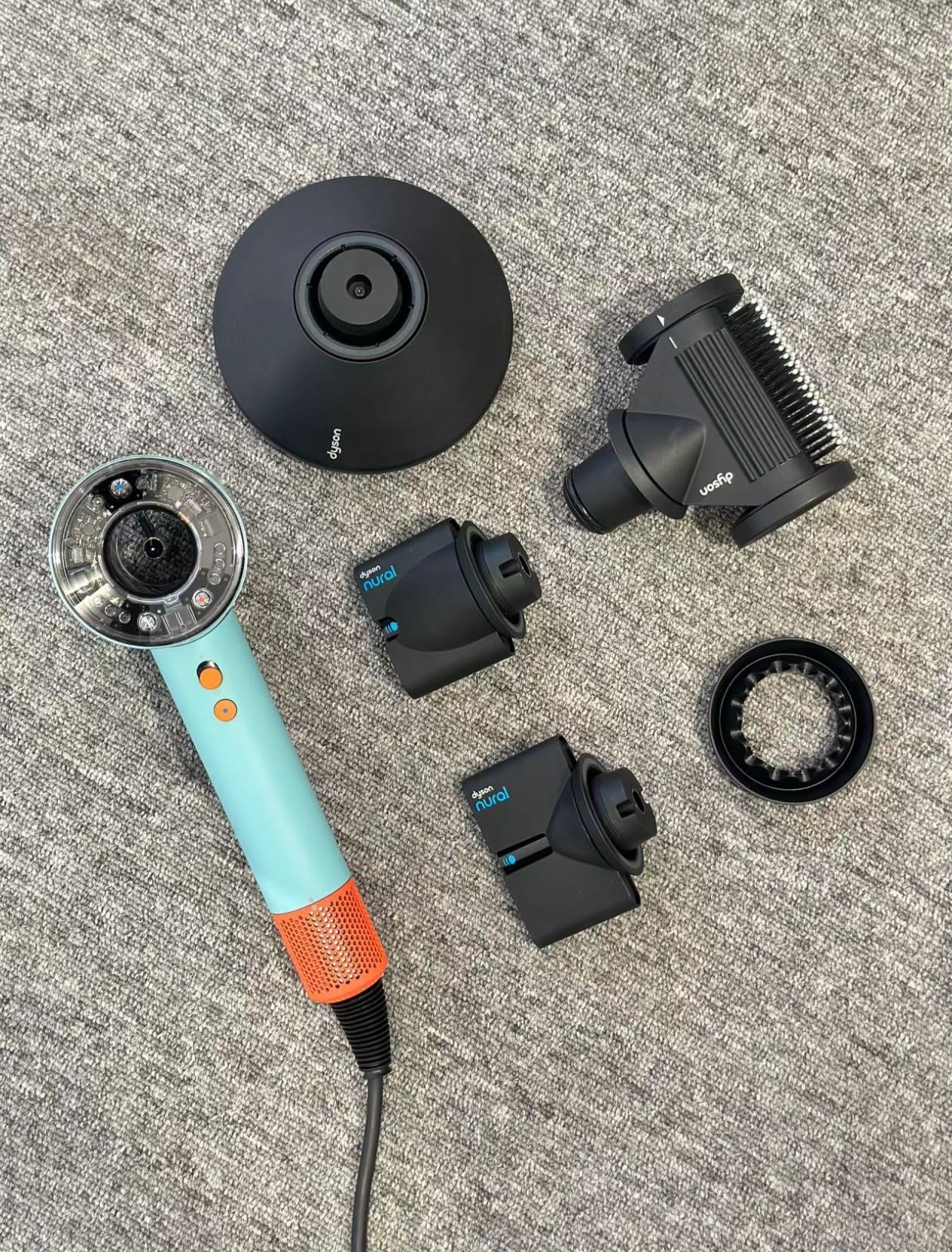 Dyson Supersonic - Nural&#x2122; (acquamarina/tangerine) Ultima tecnologia