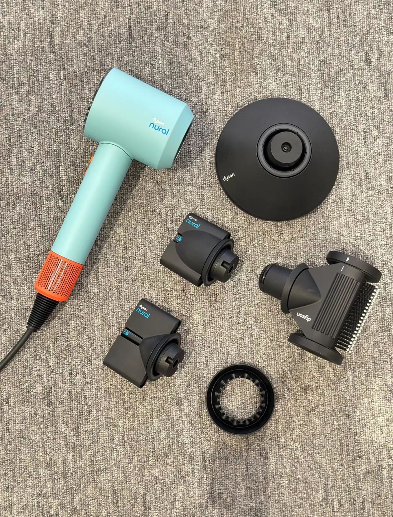 Dyson Supersonic - Nural&#x2122; (acquamarina/tangerine) Ultima tecnologia
