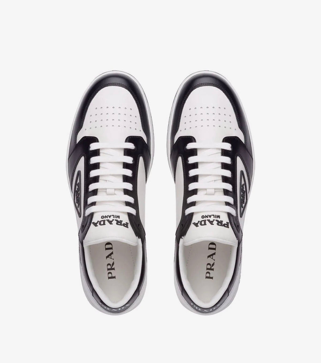 District low-top leather