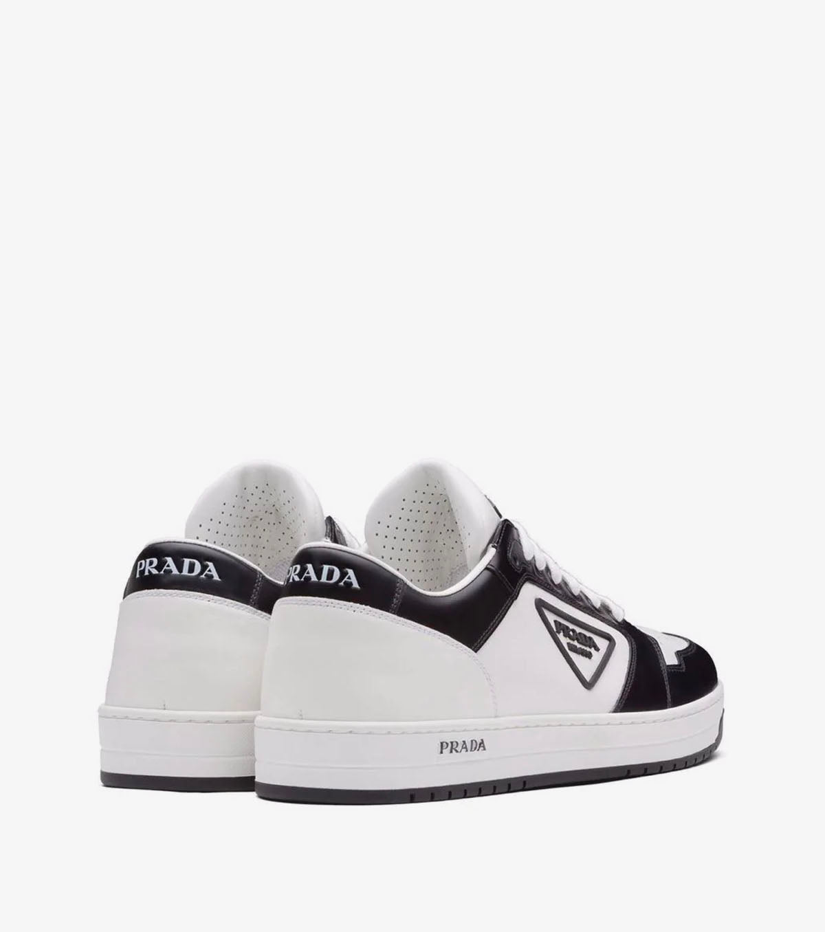 District low-top leather