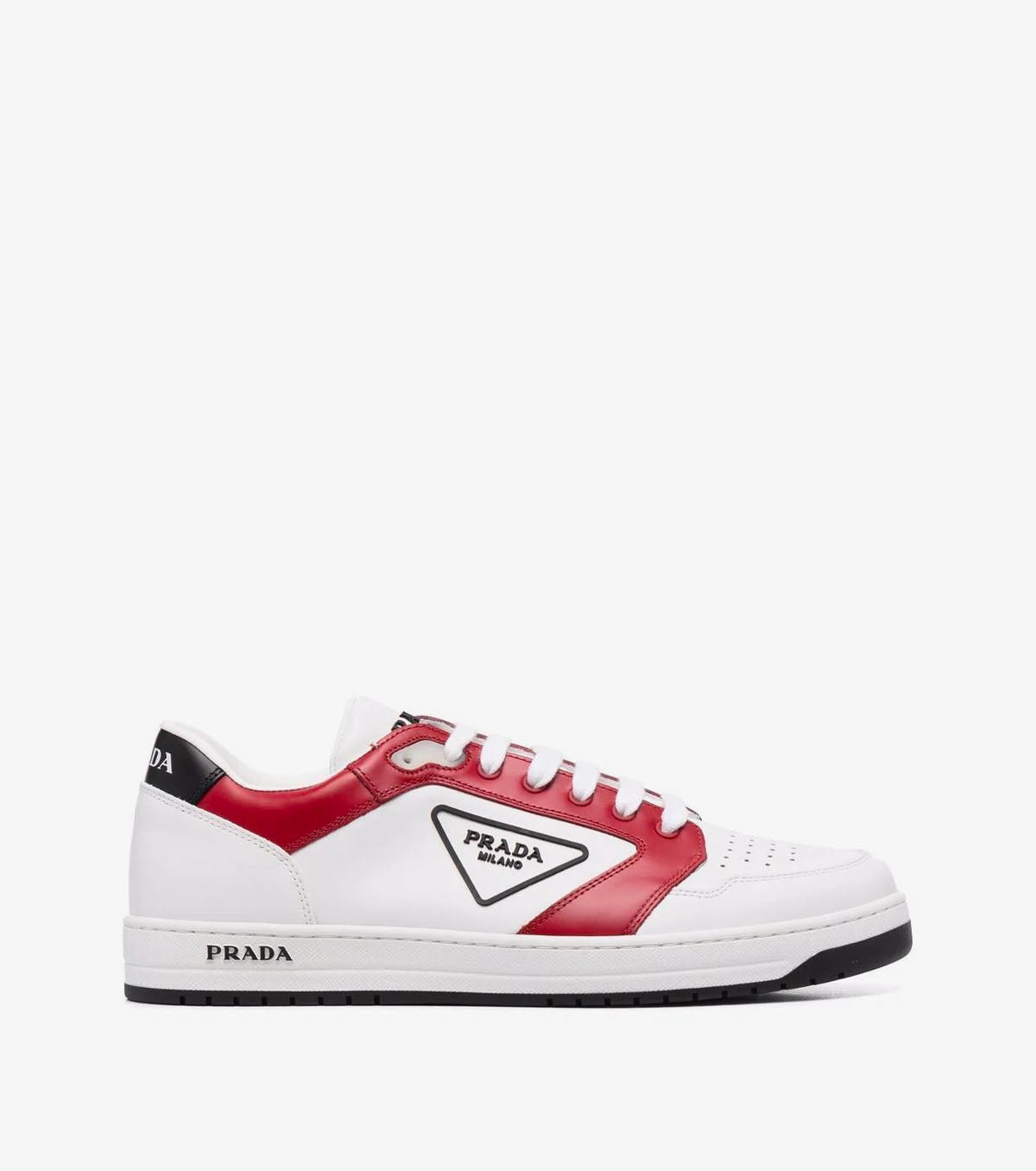 District low-top leather