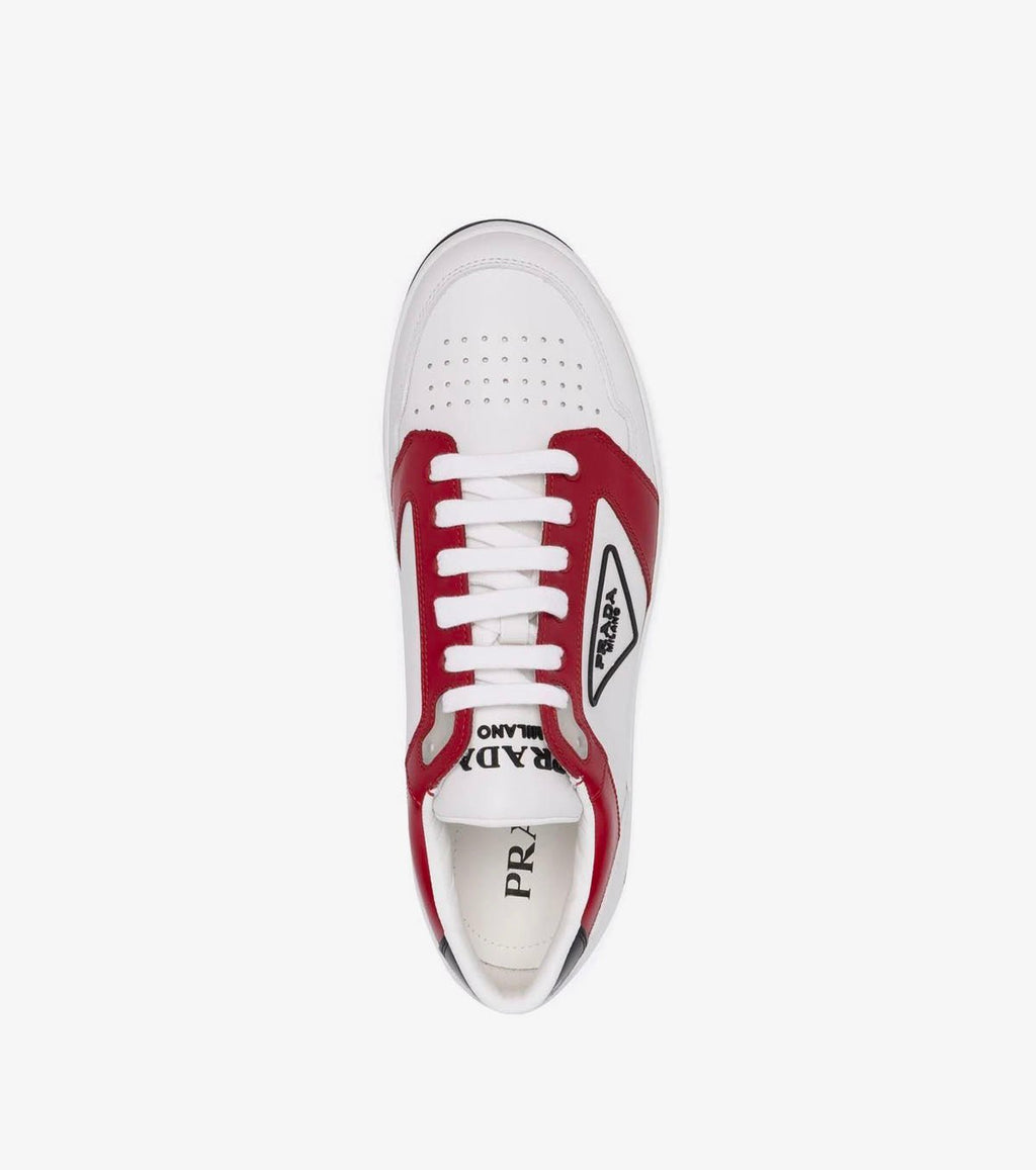 District low-top leather