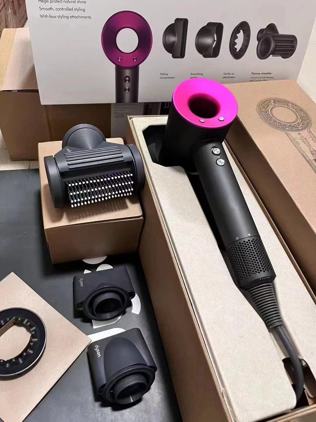 Dyson Supersonic - Grigio Fucsia