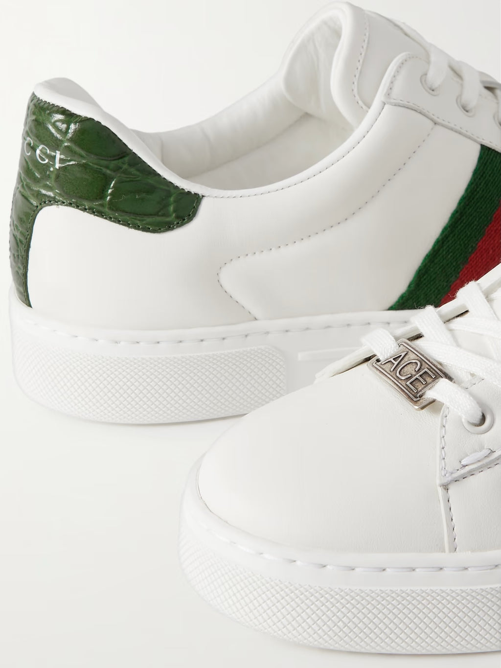 Gucci Ace con dettaglio Web