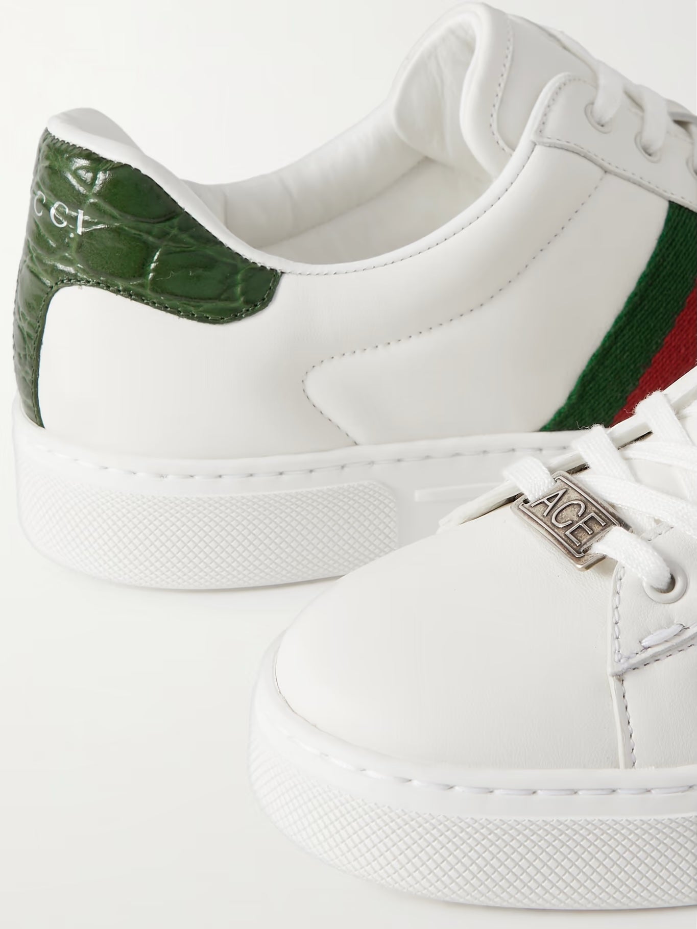 Gucci Ace con dettaglio Web